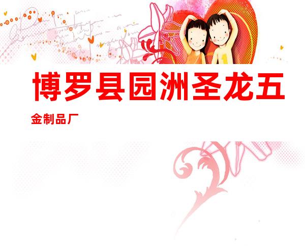 博罗县园洲圣龙五金制品厂
