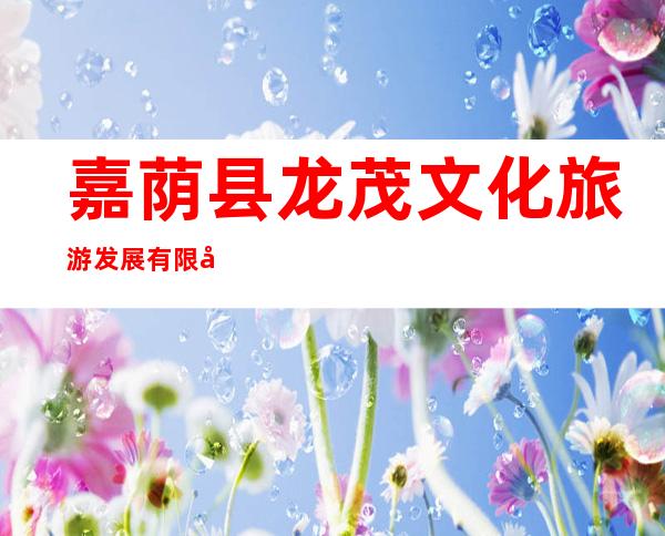 嘉荫县龙茂文化旅游发展有限公司