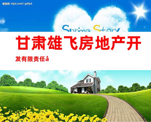 甘肃雄飞房地产开发有限责任公司